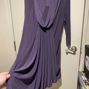 Purple dress
